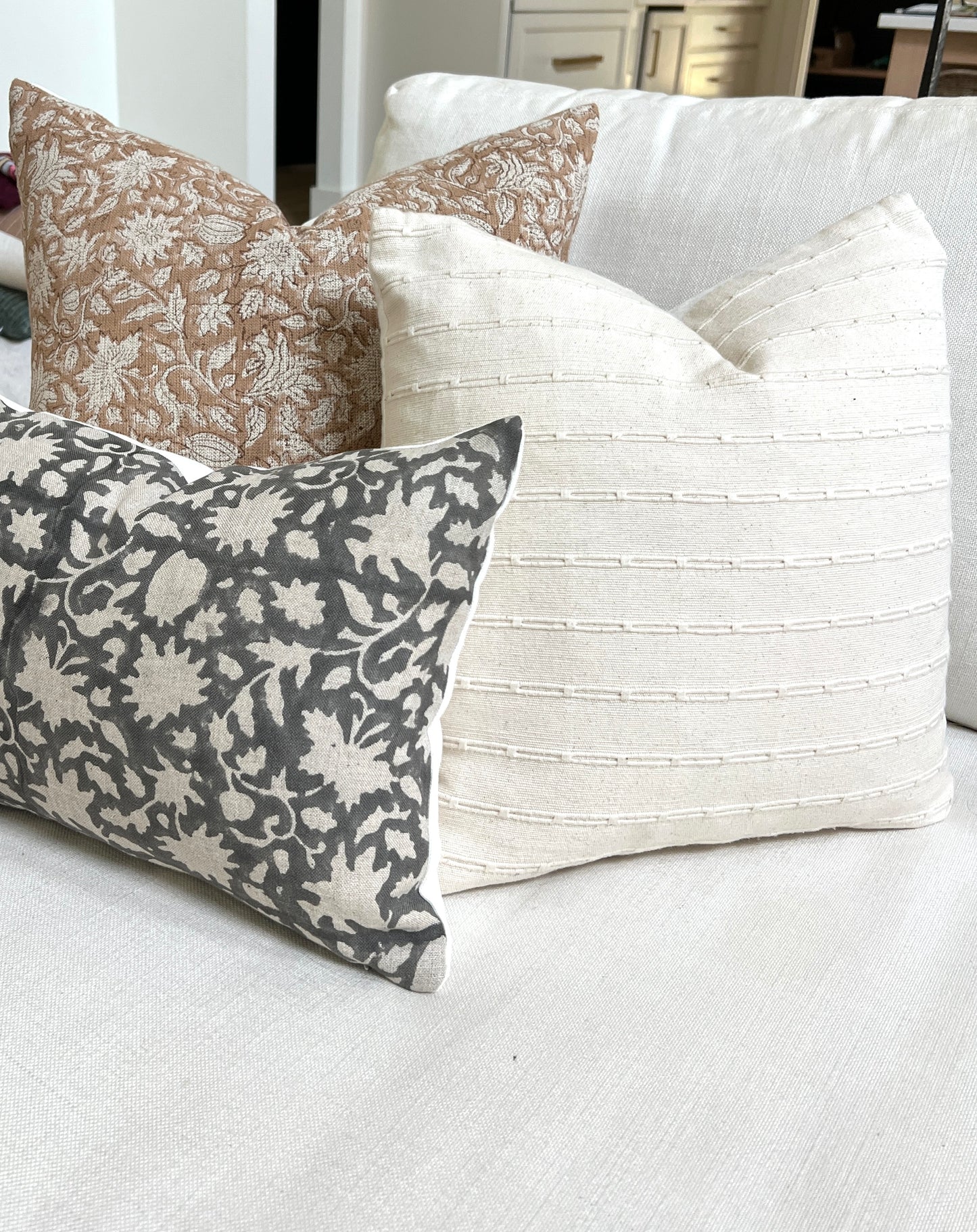 Flora Floral Pillow Cover